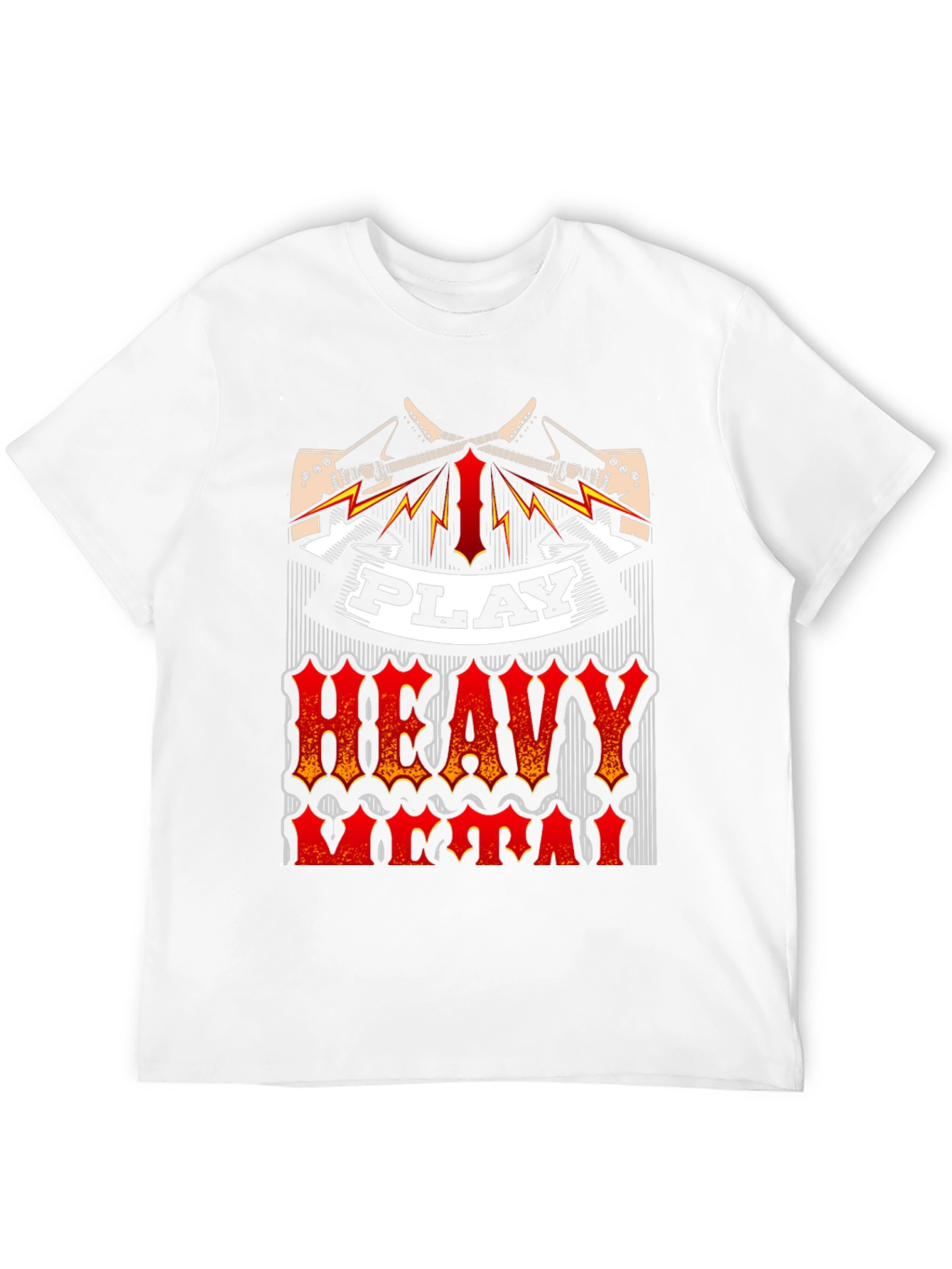 Play Heavy Metal T-Shirt - Rock Music Tee - 12