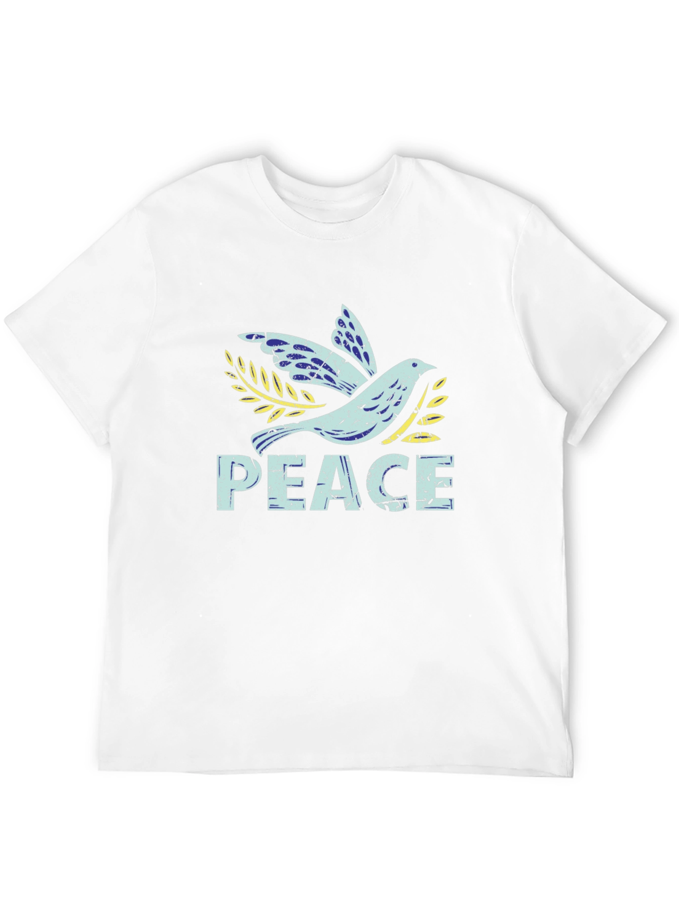 Black Peace Dove Graphic Tee - Unisex Soft Cotton Blend view 12