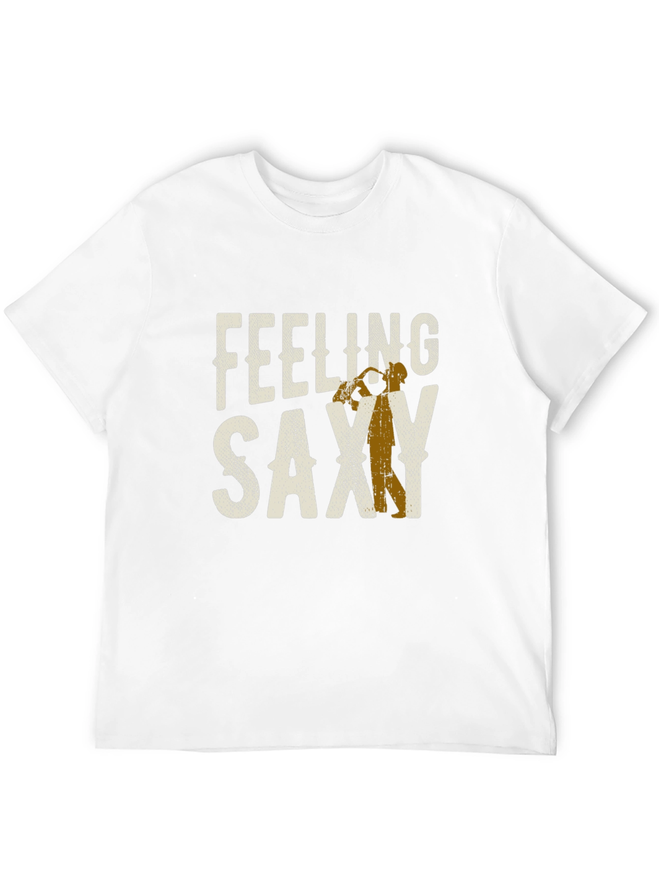 Black Feeling Saxy Graphic T-Shirt view 12