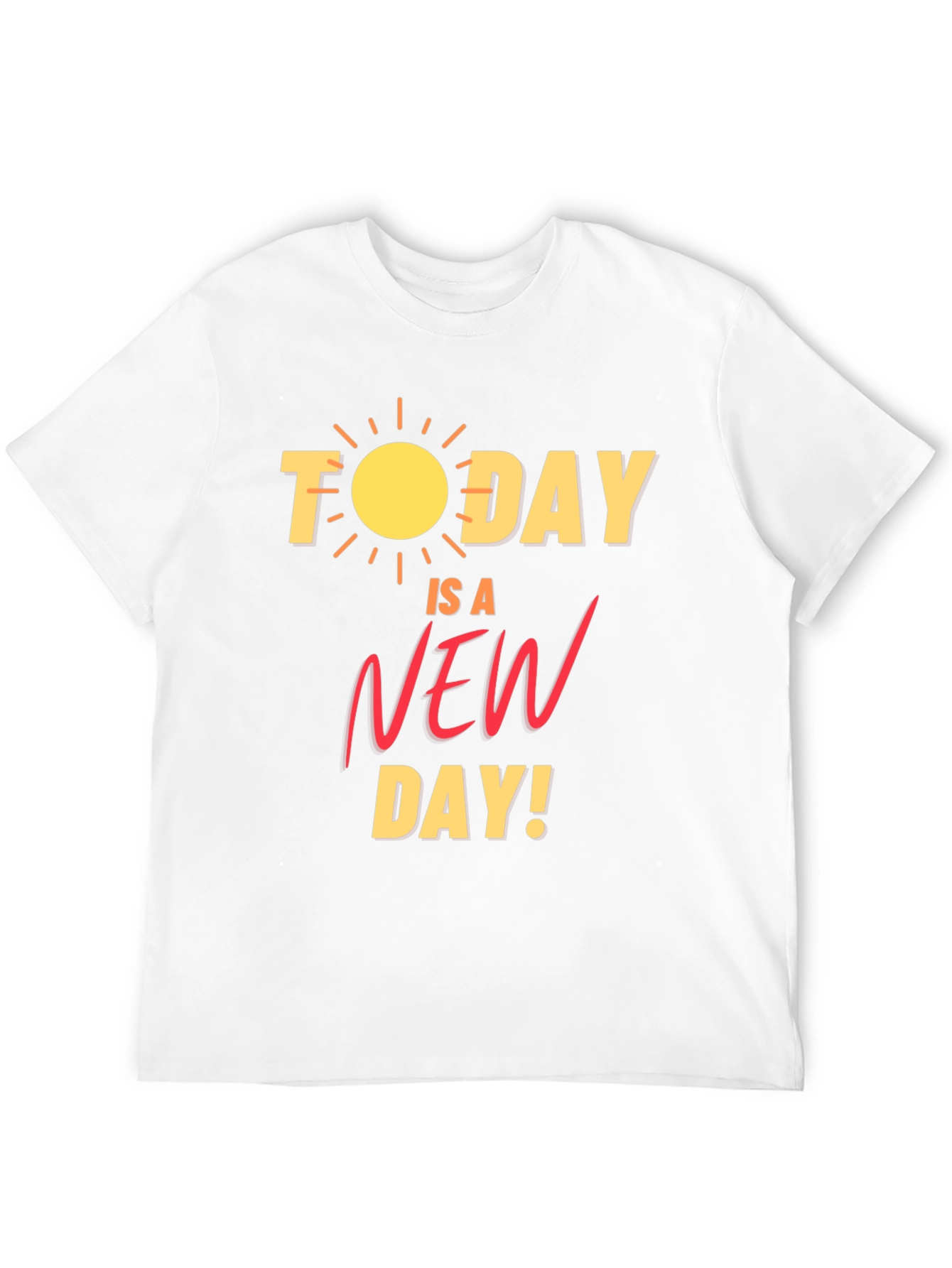 Black Today is a New Day Graphic T-Shirt view 12