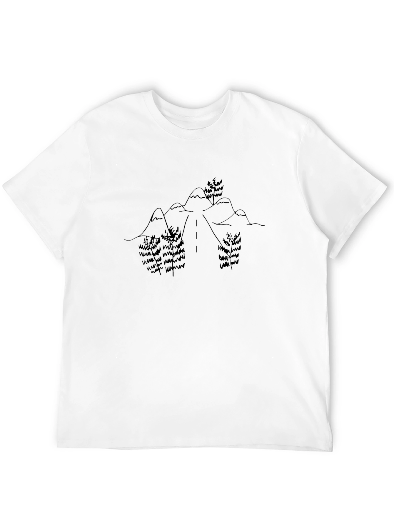 Black Mountain Road Graphic Black Tee view 12