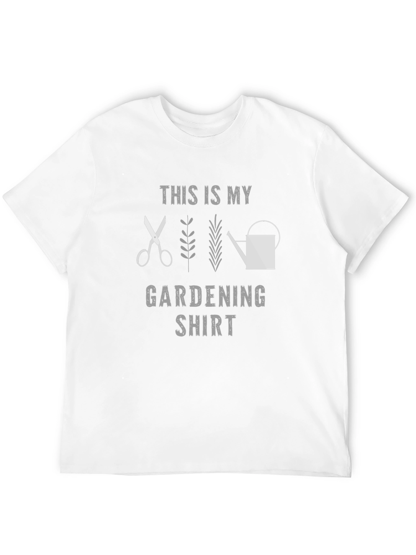 Black Gardening Shirt - Gardener T-Shirt view 12