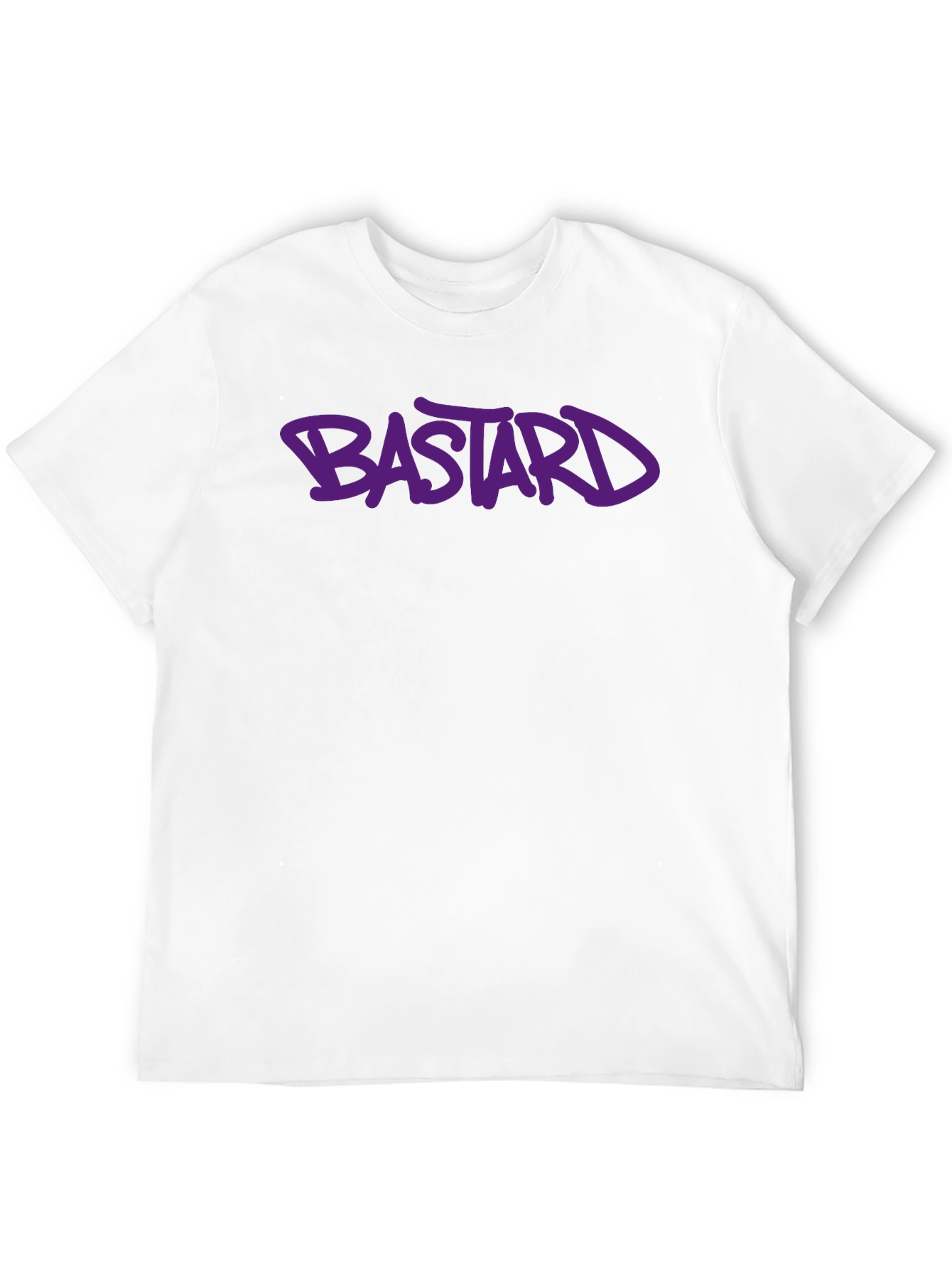 Black Bastard Graphic Tee - Bold Streetwear Style view 12