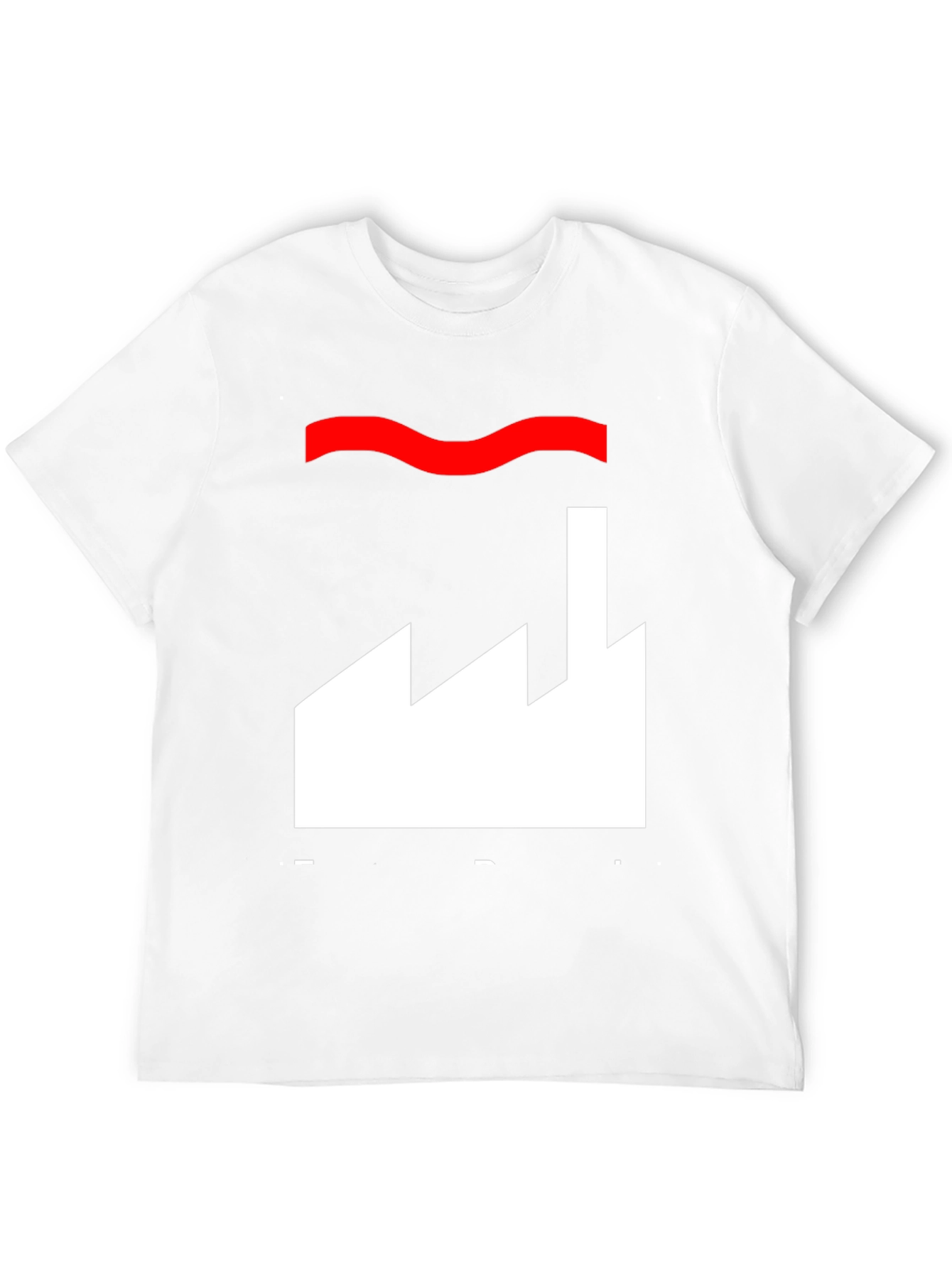 Black Factory Graphic Tee - Cool Black Cotton T-Shirt view 12