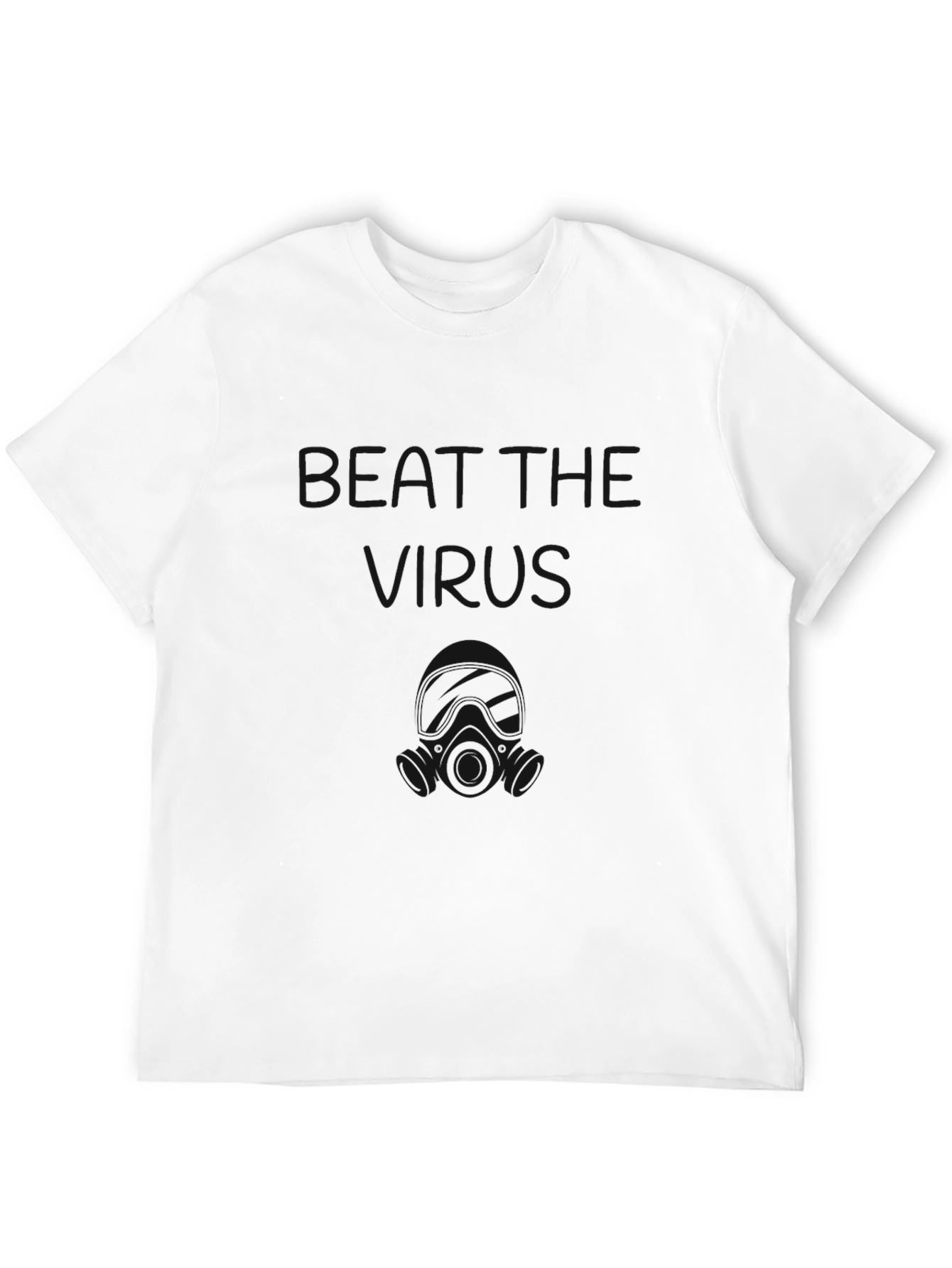 Black Men's Solid Black Short Sleeve T-Shirt view 12