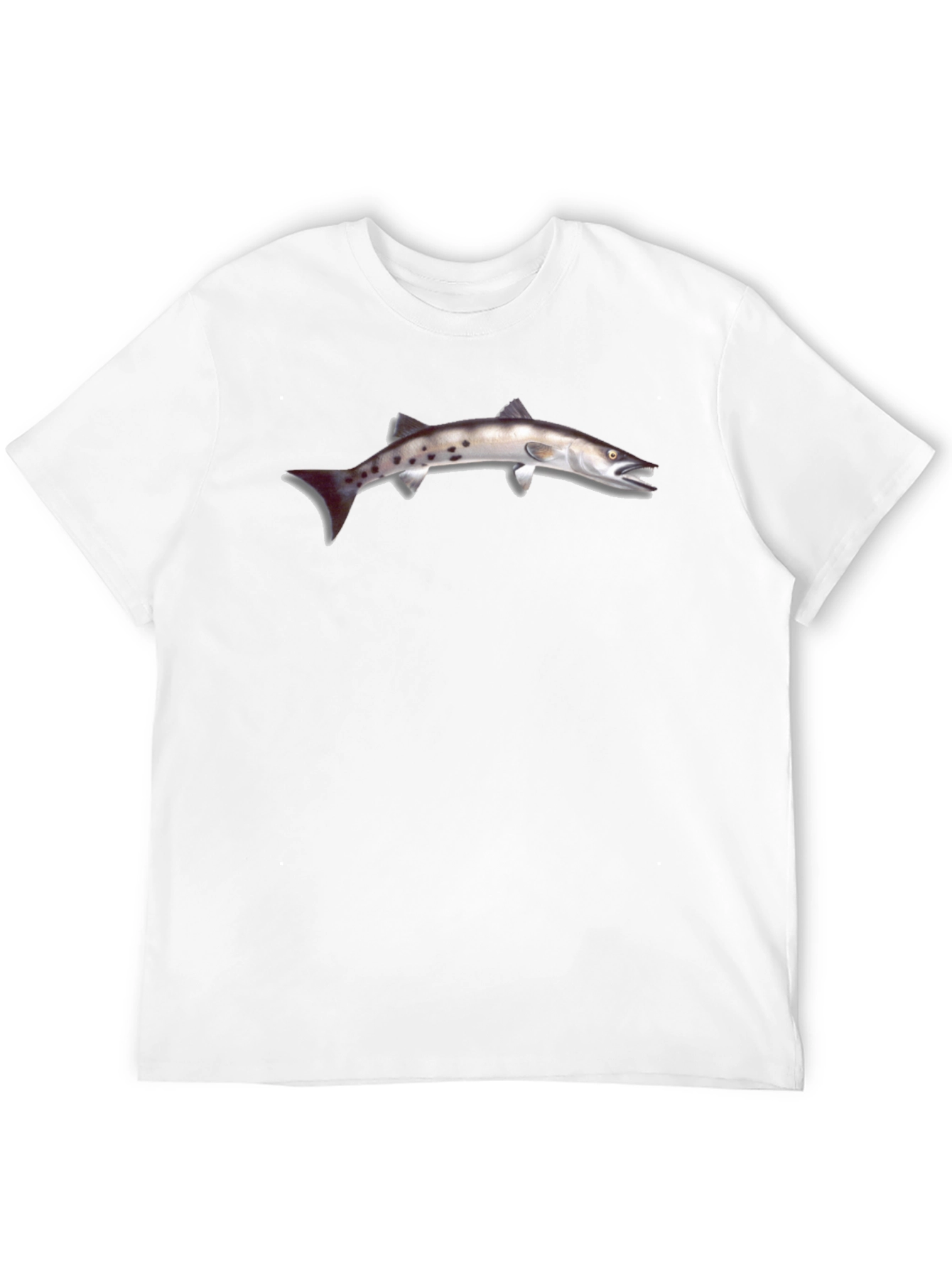 Black Barracuda Graphic T-Shirt - Black, Short Sleeve view 12