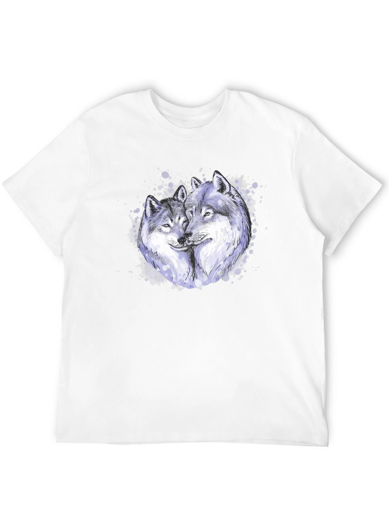 Black Wolf Love T-Shirt view 12