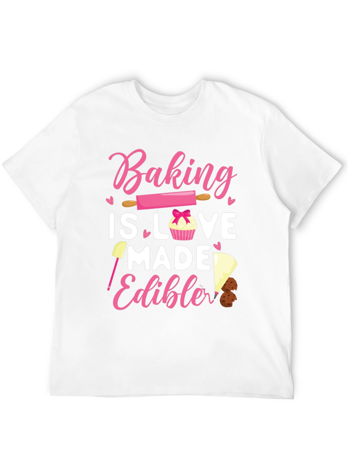 Black Baking is Love Made Edible Tee view 12