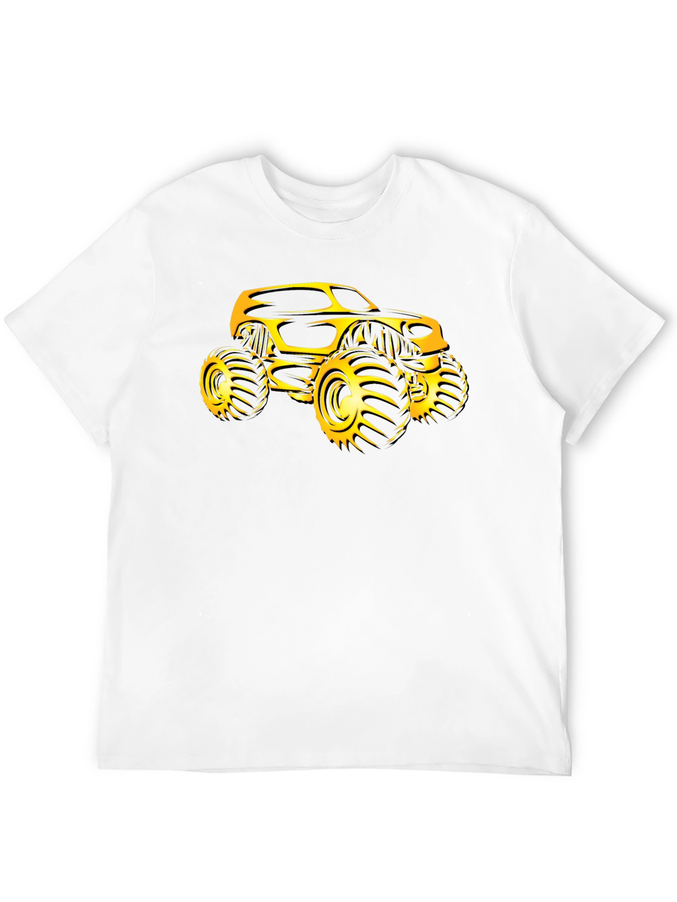 Monster Truck Graphic T-Shirt - Black - 12