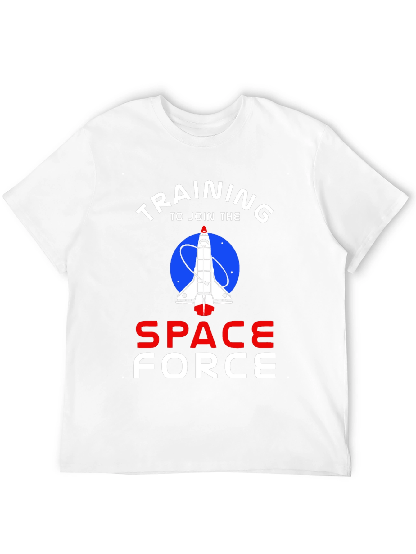 Black Training To Join The Space Force T-Shirt view 12