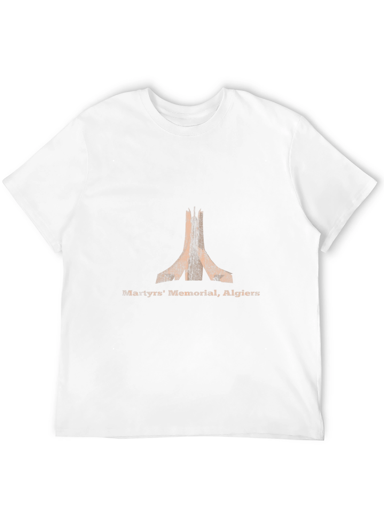 Black Martyrs' Memorial Algiers T-Shirt - Vintage Black Cotton Tee view 12