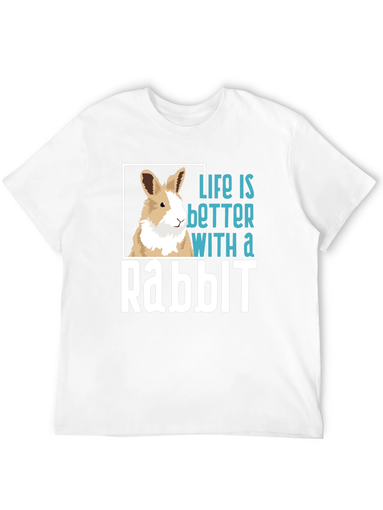Black Life is Better with a Rabbit T-Shirt view 12