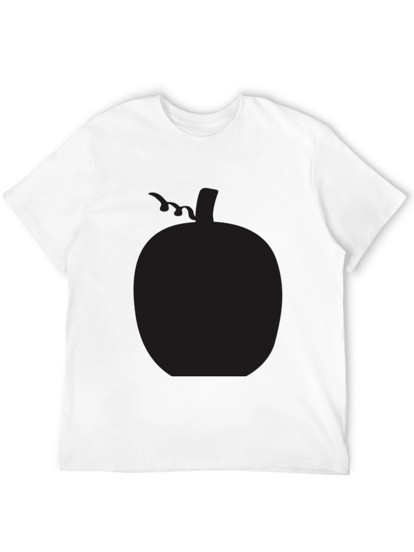 Black Men's Black Pumpkin Graphic Tee view 12