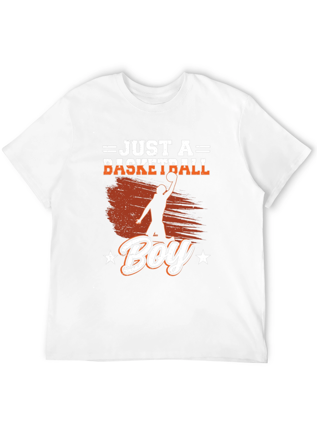 Black Basketball Boy Graphic Tee - Sporty Casual Shirt view 12