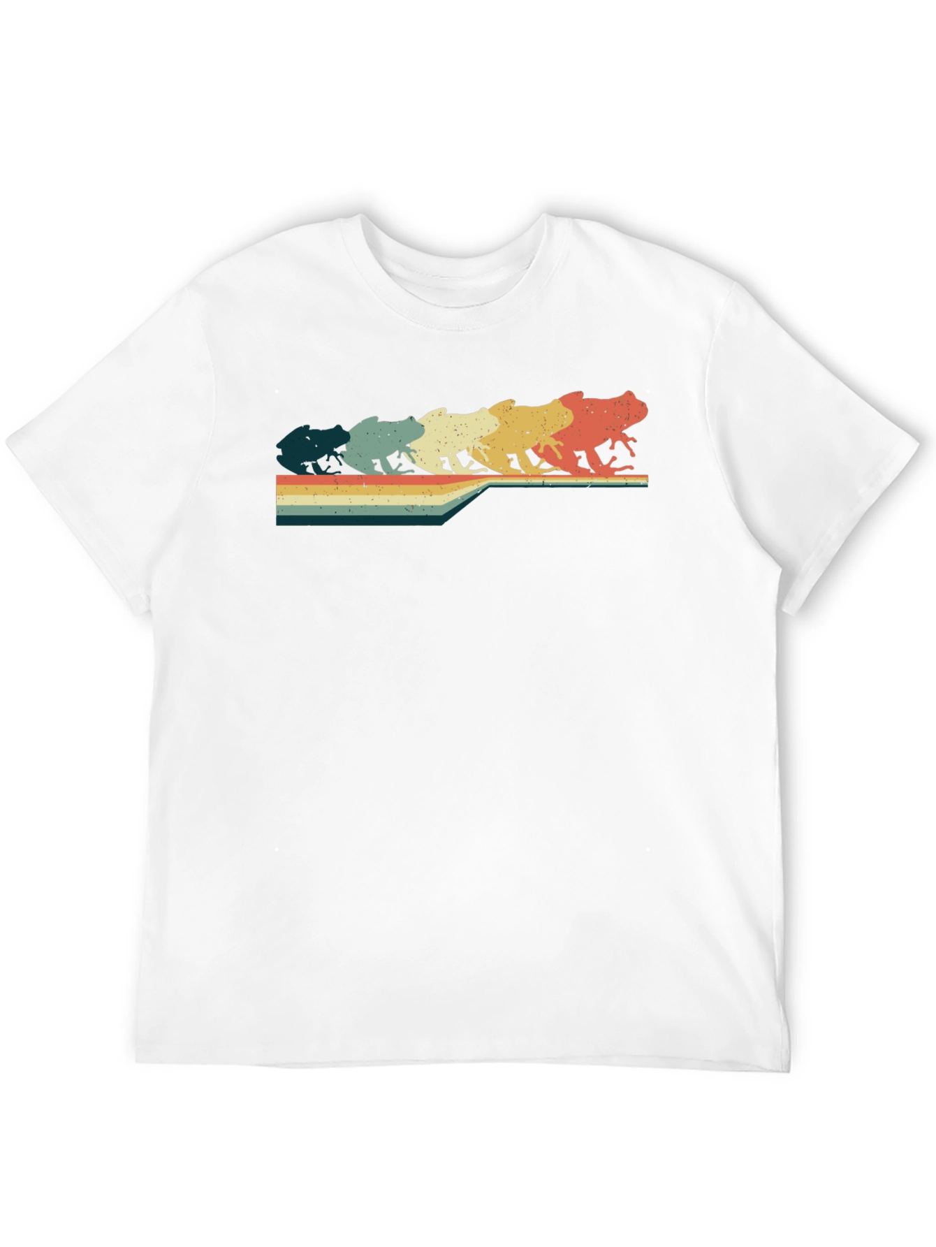 Black Retro Frog T-Shirt view 12