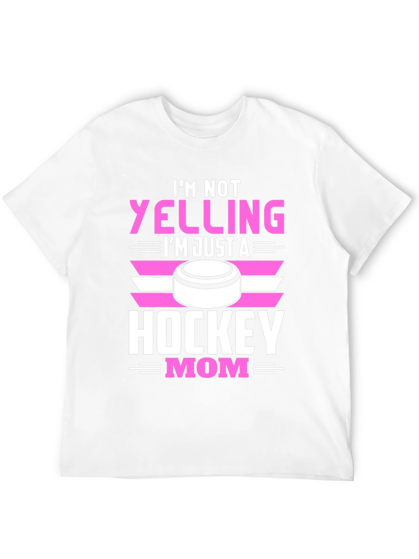Black Hockey Mom Graphic Tee - Novelty T-Shirt view 12