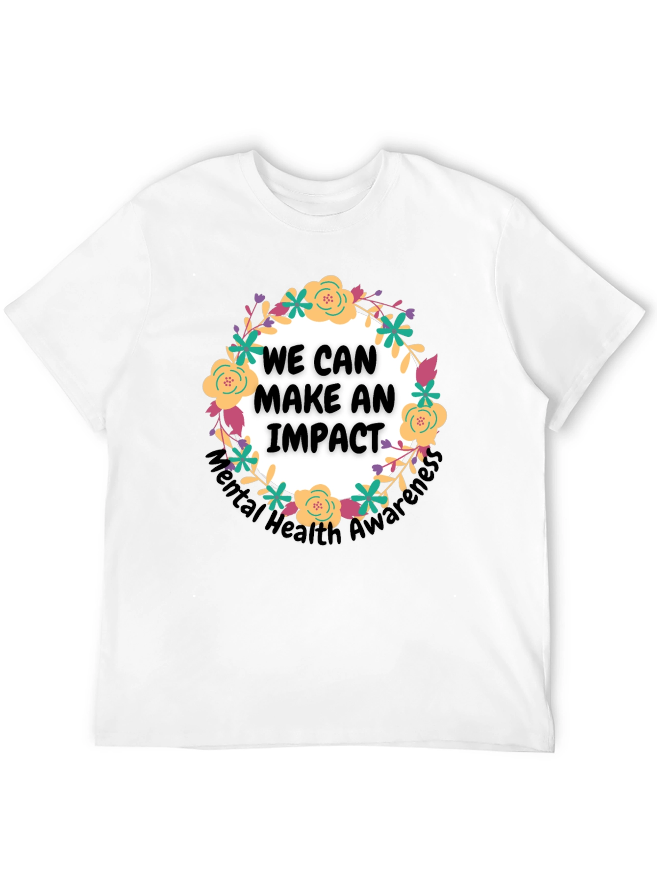Black Mental Health Awareness T-Shirt: We Can Make An Impact view 12