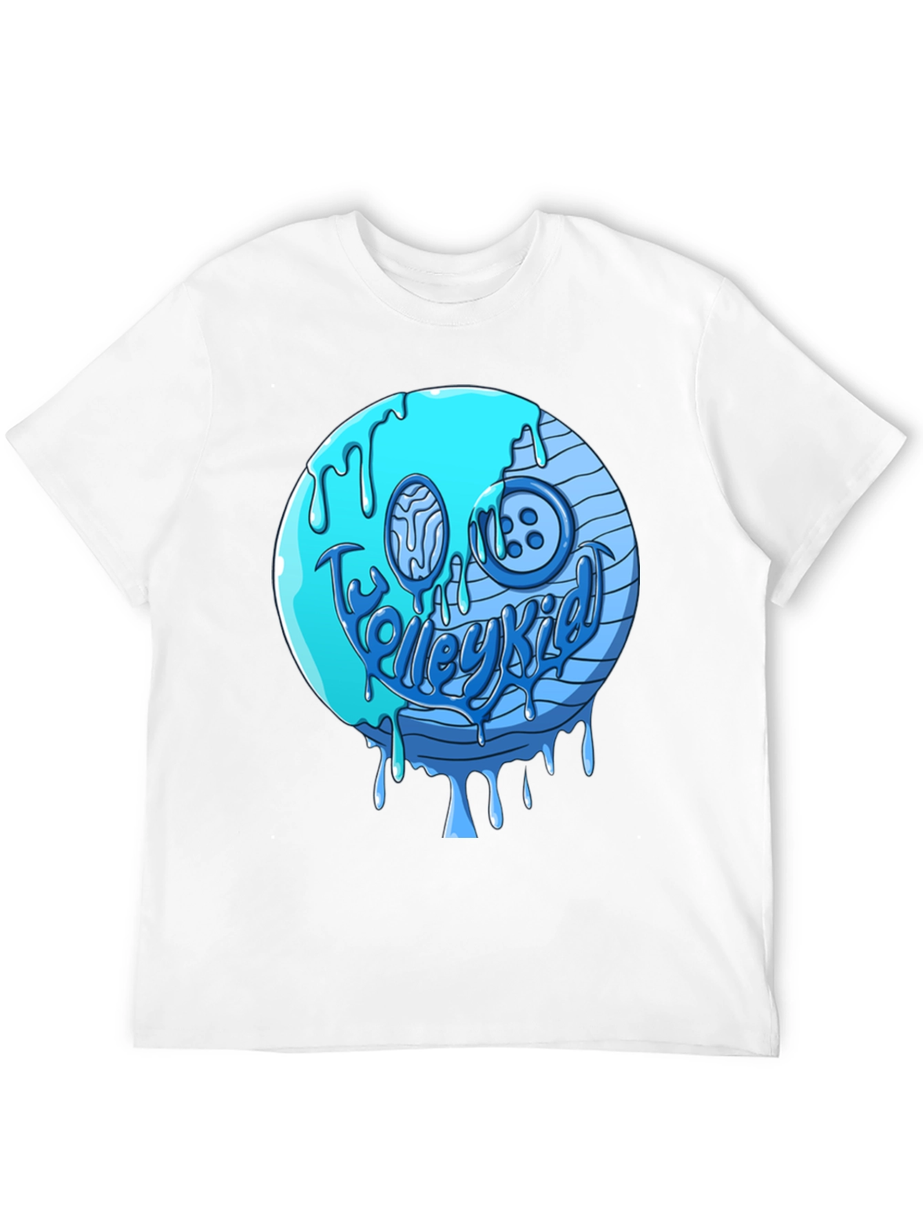 Black Trendy Volleykid Graphic Black T-Shirt view 12