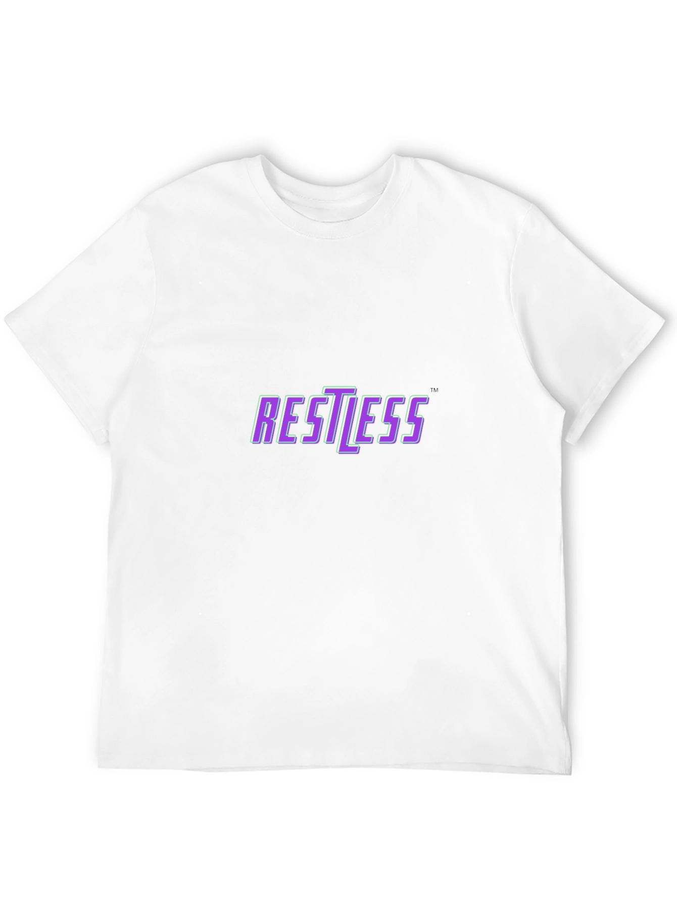 Black Restless Graphic T-Shirt - Classic Black Tee view 12