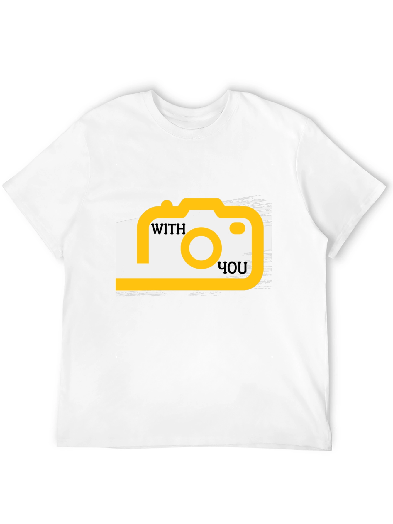 Black With You Camera Graphic Tee view 12