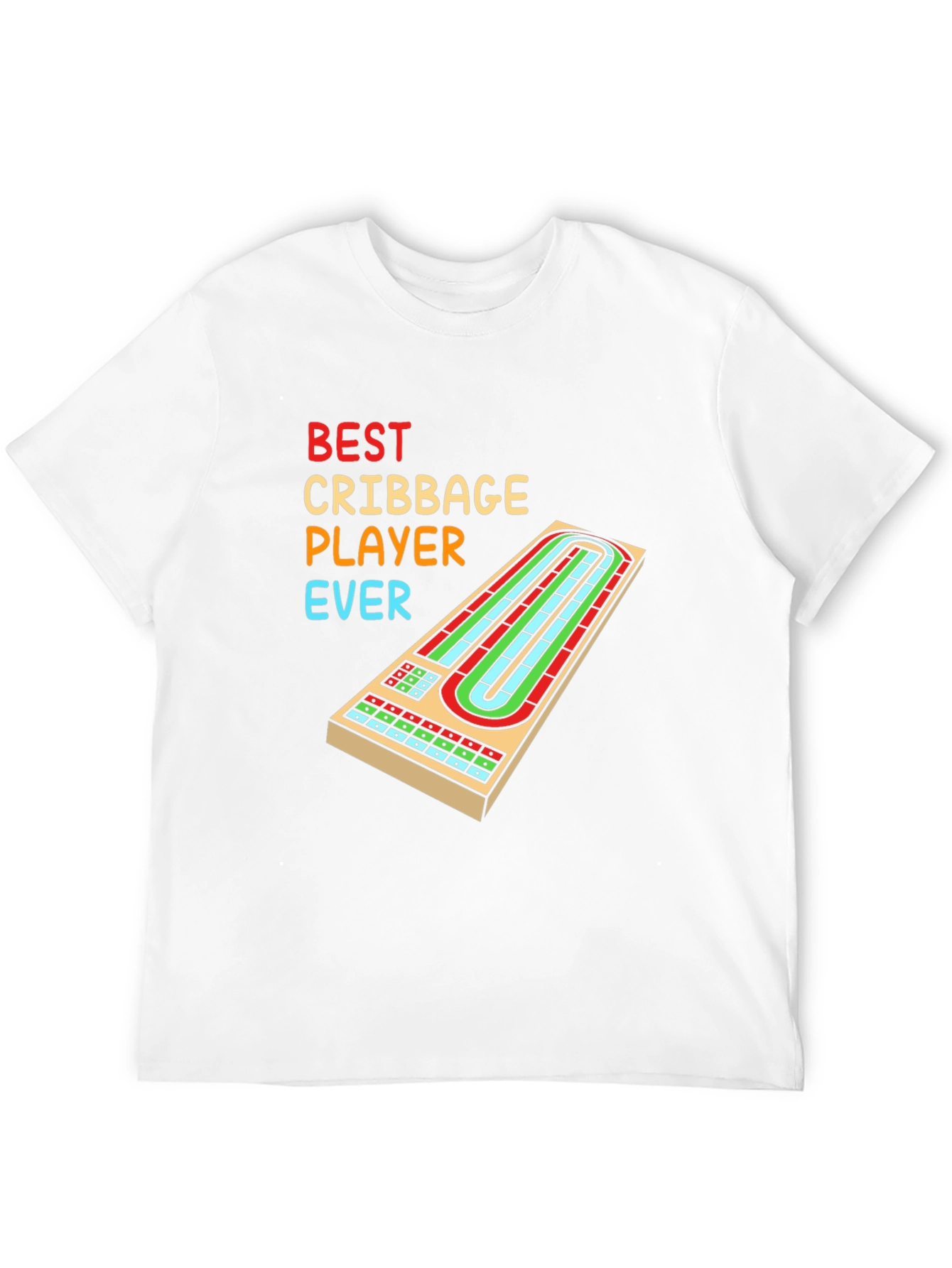 Black Best Cribbage Player Ever T-Shirt view 12