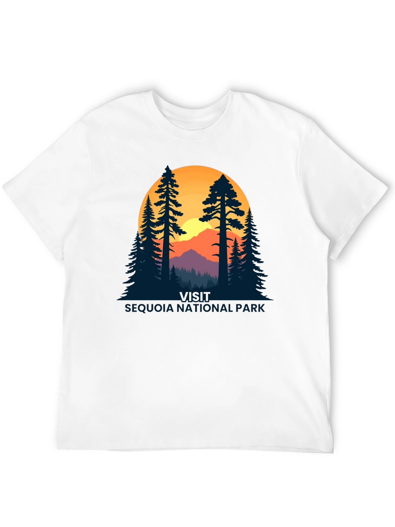 Black Sequoia National Park Graphic Tee view 12