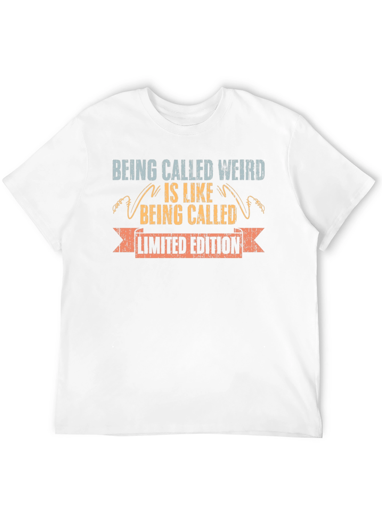 Black Being Called Weird Limited Edition Graphic T-Shirt view 12