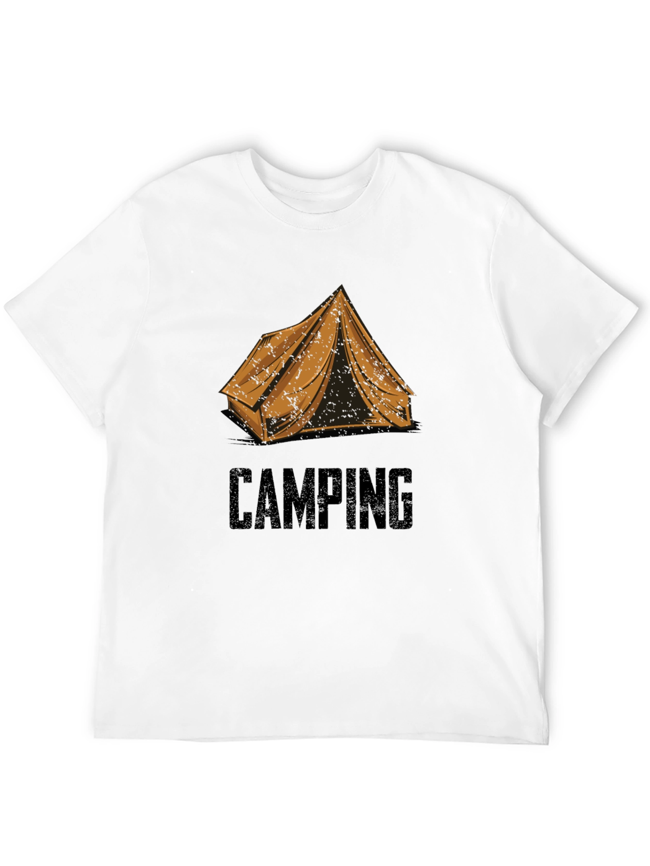 Black Camping Adventure T-Shirt - Outdoor Explorer Tee view 12