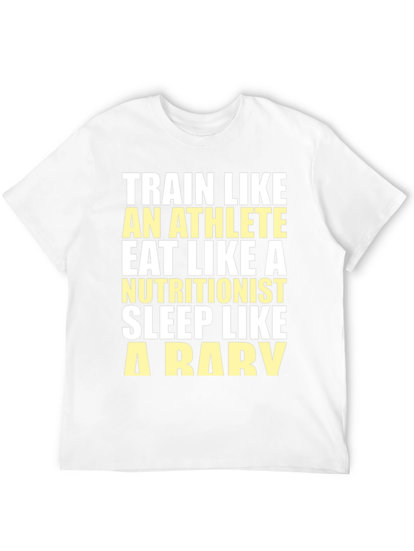 Black Train Like Athlete Graphic Tee view 12