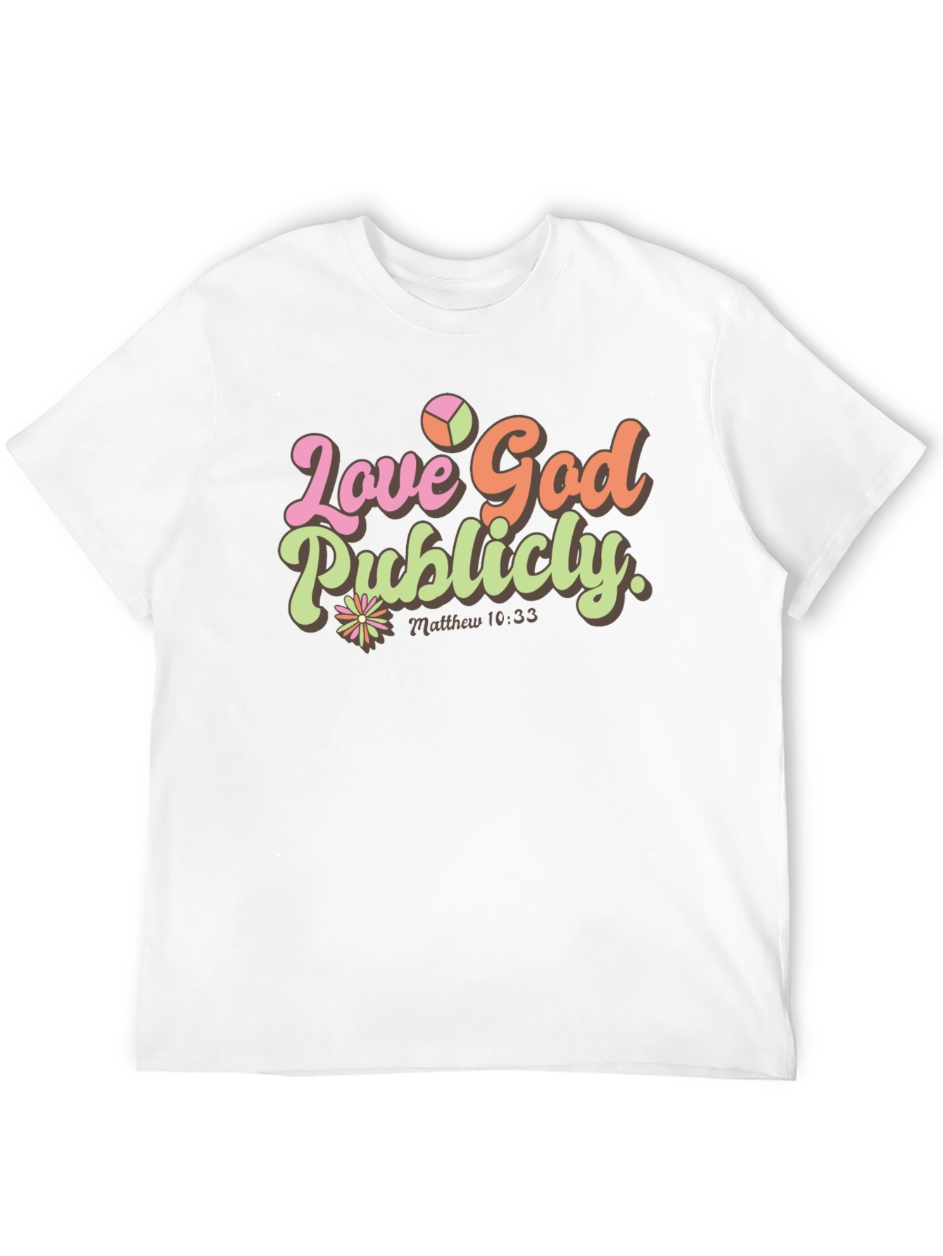 Black Love God Publicly Tee view 12