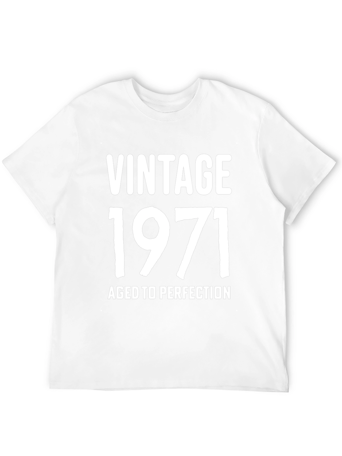 Black Vintage 1971 Aged to Perfection T-Shirt view 12