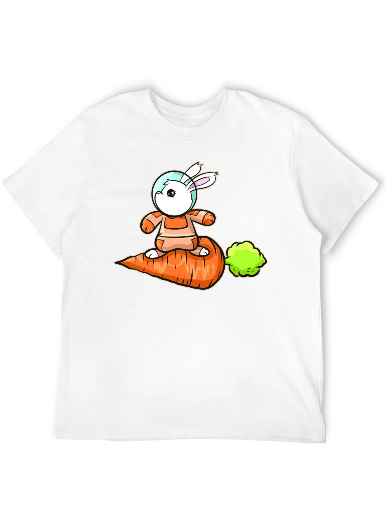 Astronaut Bunny Carrot T-Shirt - 12