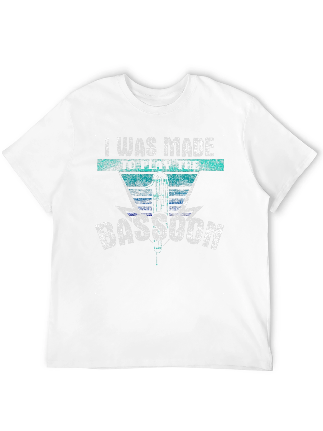 Black I Was Made To Play The Bassoon Black T-Shirt view 12