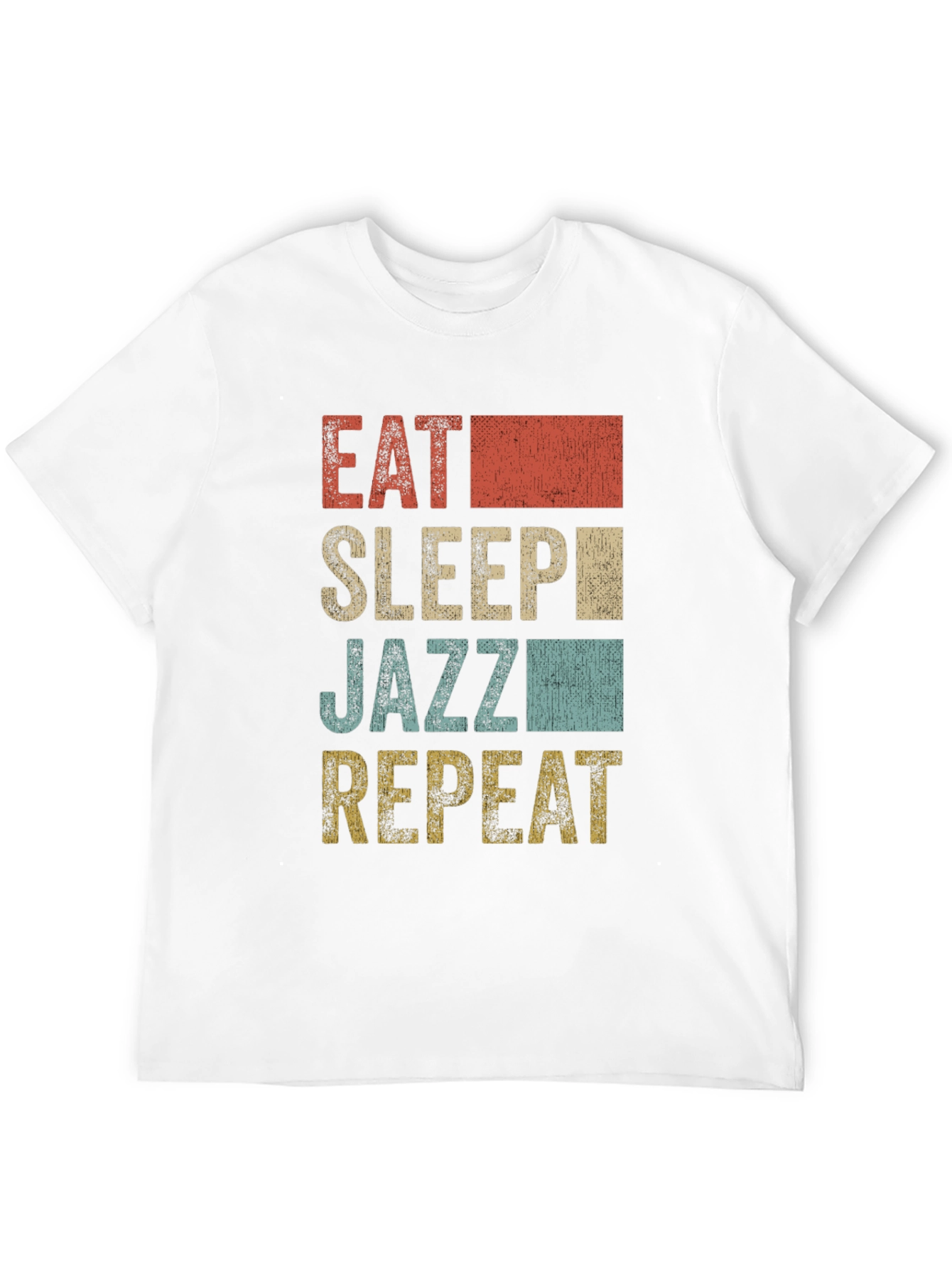 Black Eat Sleep Jazz Repeat T-Shirt view 12