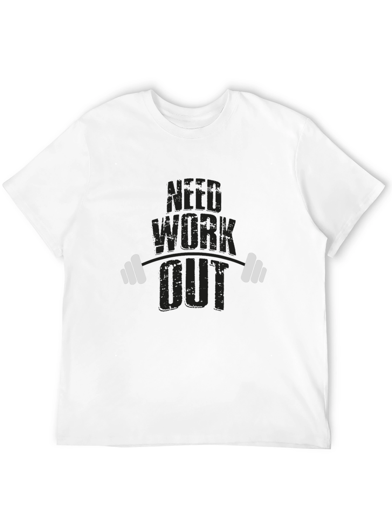 Black Need Workout Black Graphic Tee view 12