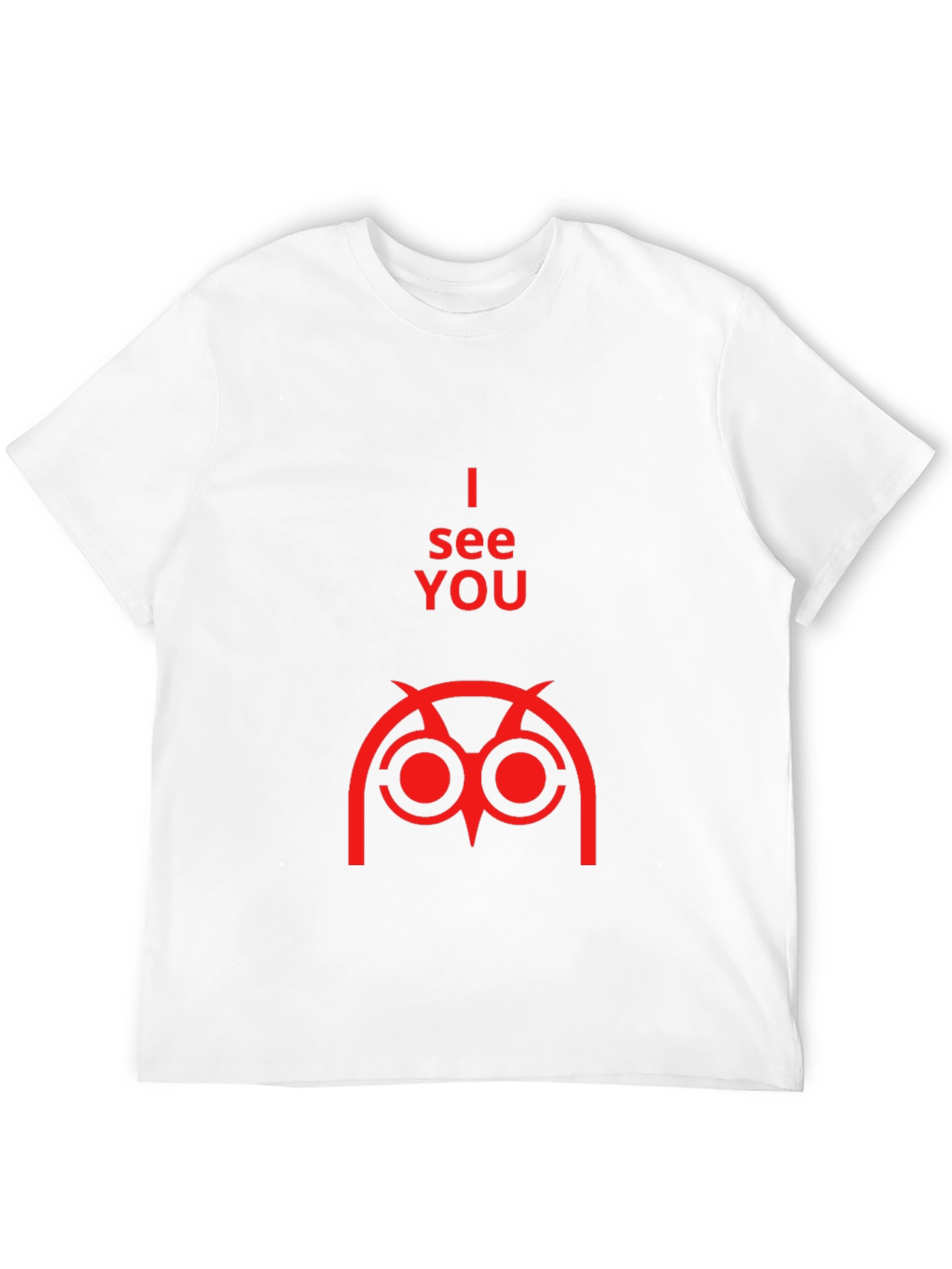 Black I See You Owl Graphic Tee - Black Short Sleeve view 12