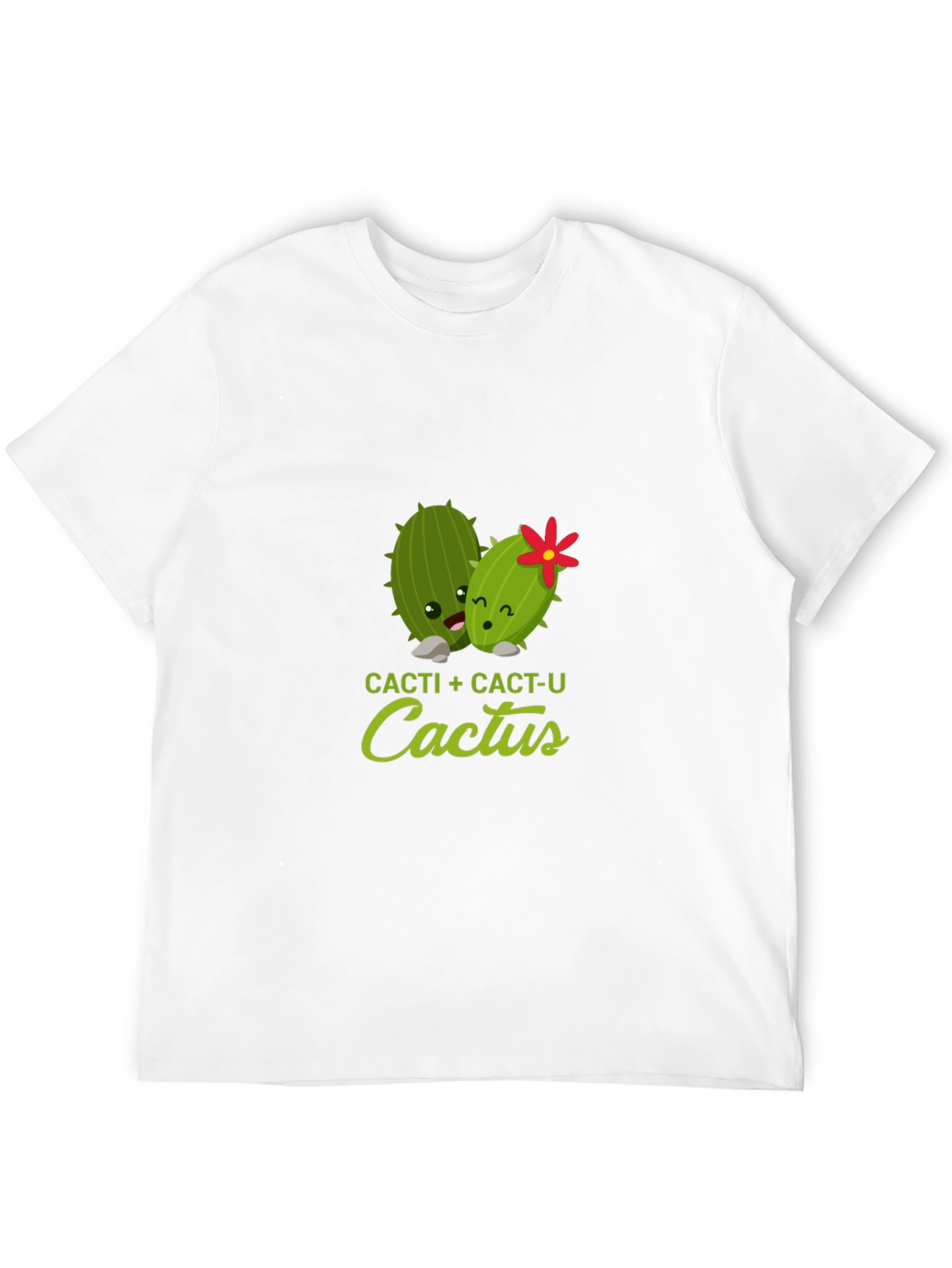 Cacti + Cact-U Cactus Graphic Tee - Black Cotton T-Shirt - 12
