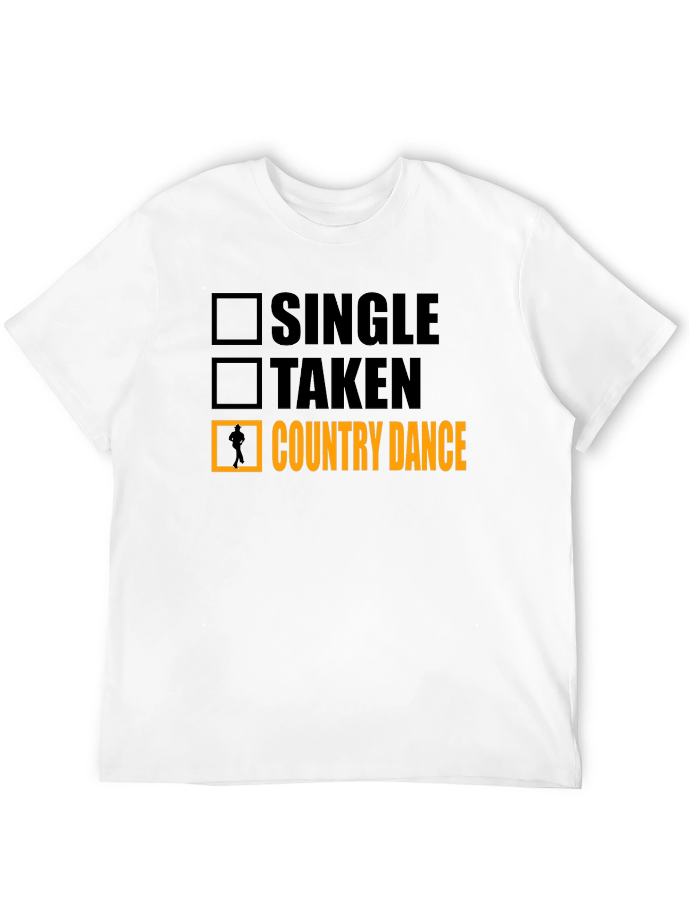 Black Country Dance T-Shirt - Novelty Humor Tee view 12