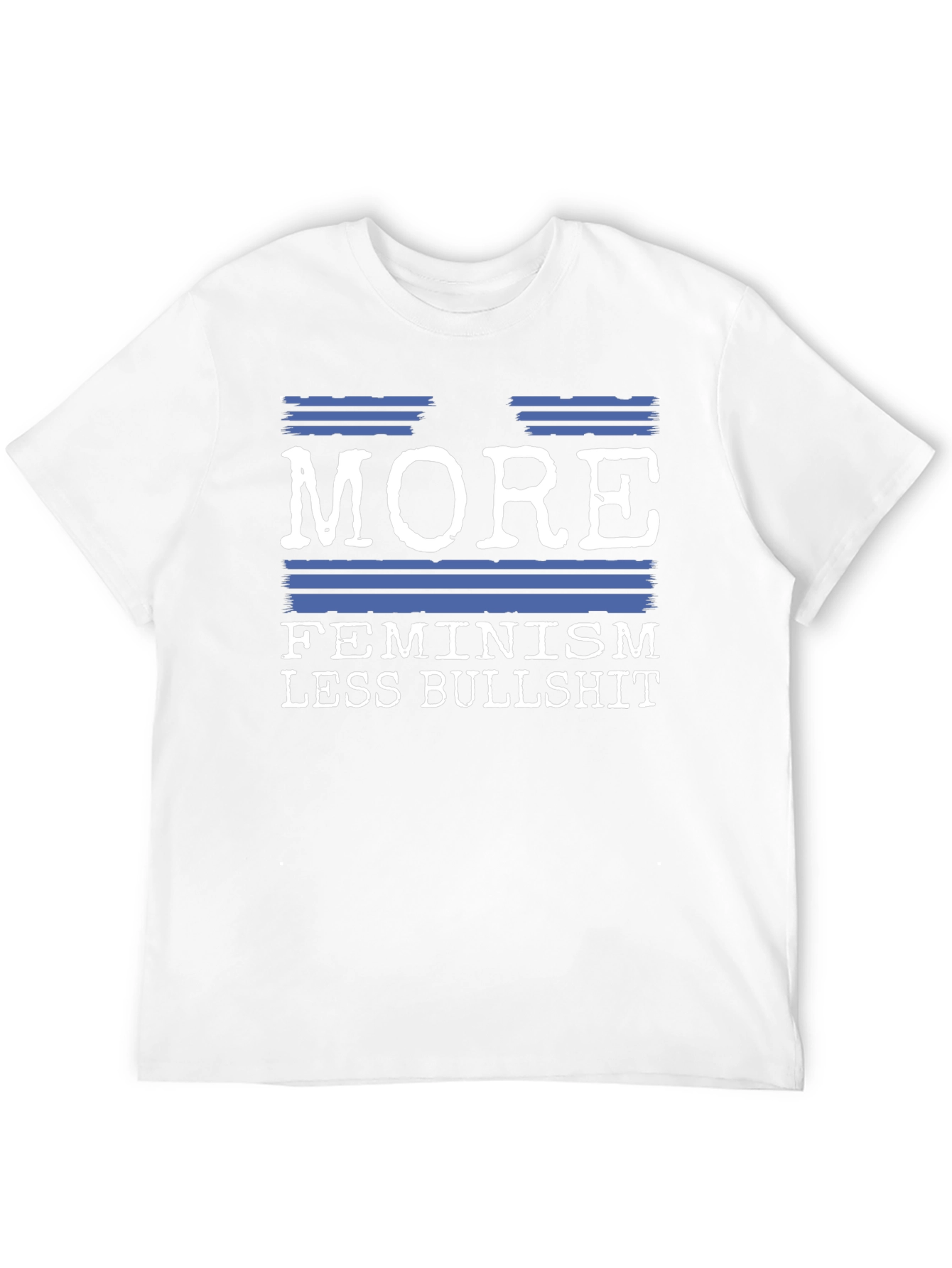 Black More Feminism Less Bullshit Graphic Tee view 12