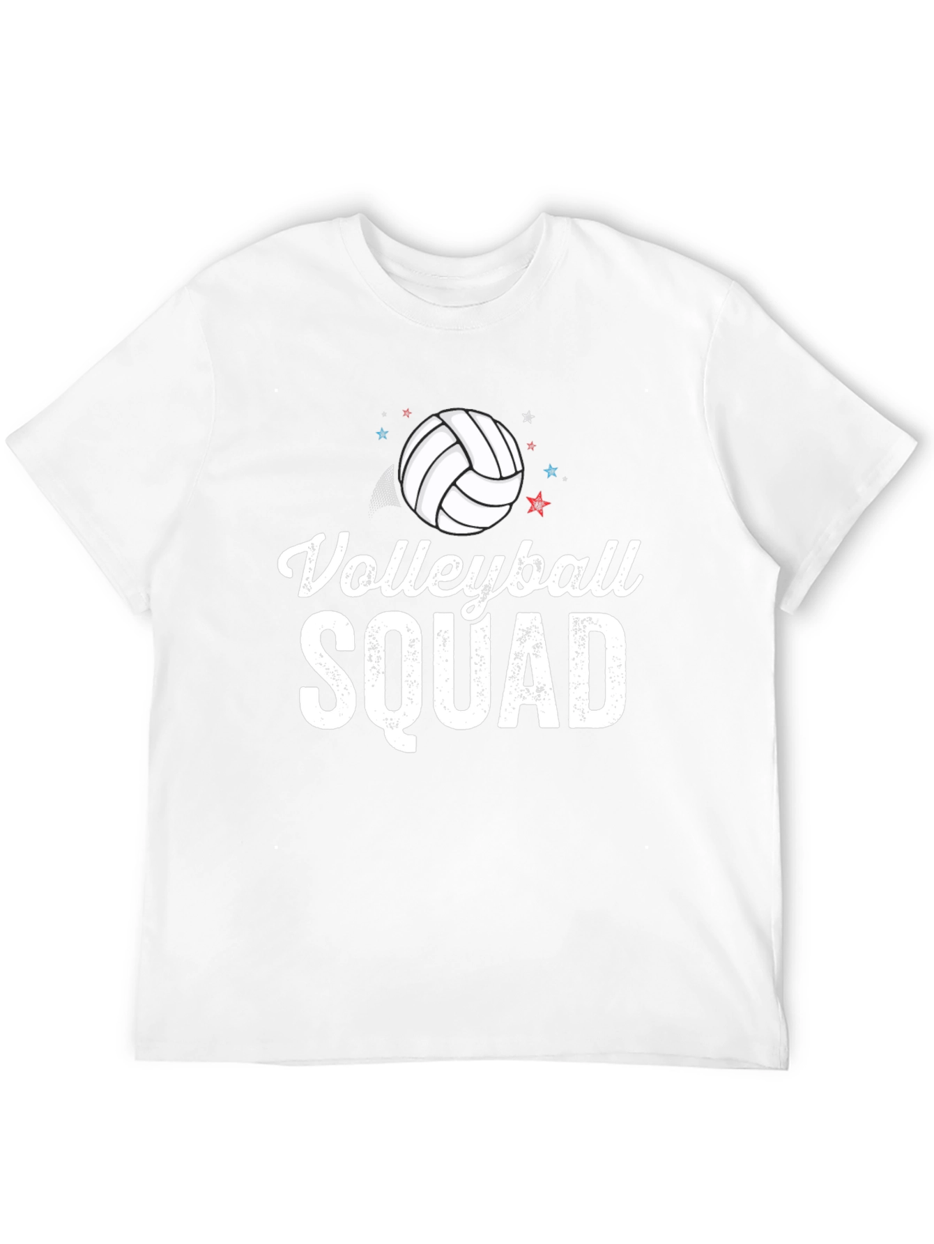 Black Volleyball Squad T-Shirt - Sporty Crew Neck Tee view 12