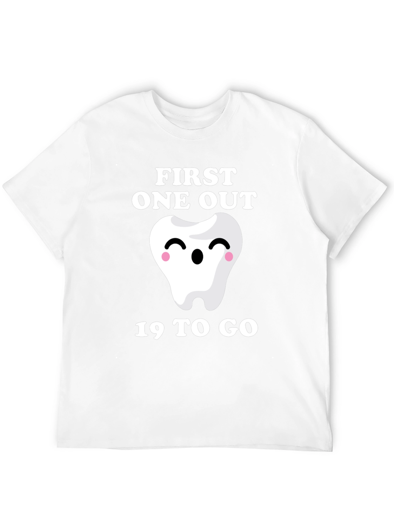 First Tooth Out Baby Teeth Graphic Tee - 12