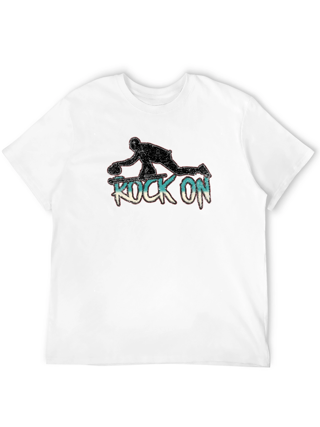 Black Rock On Curling T-Shirt view 12