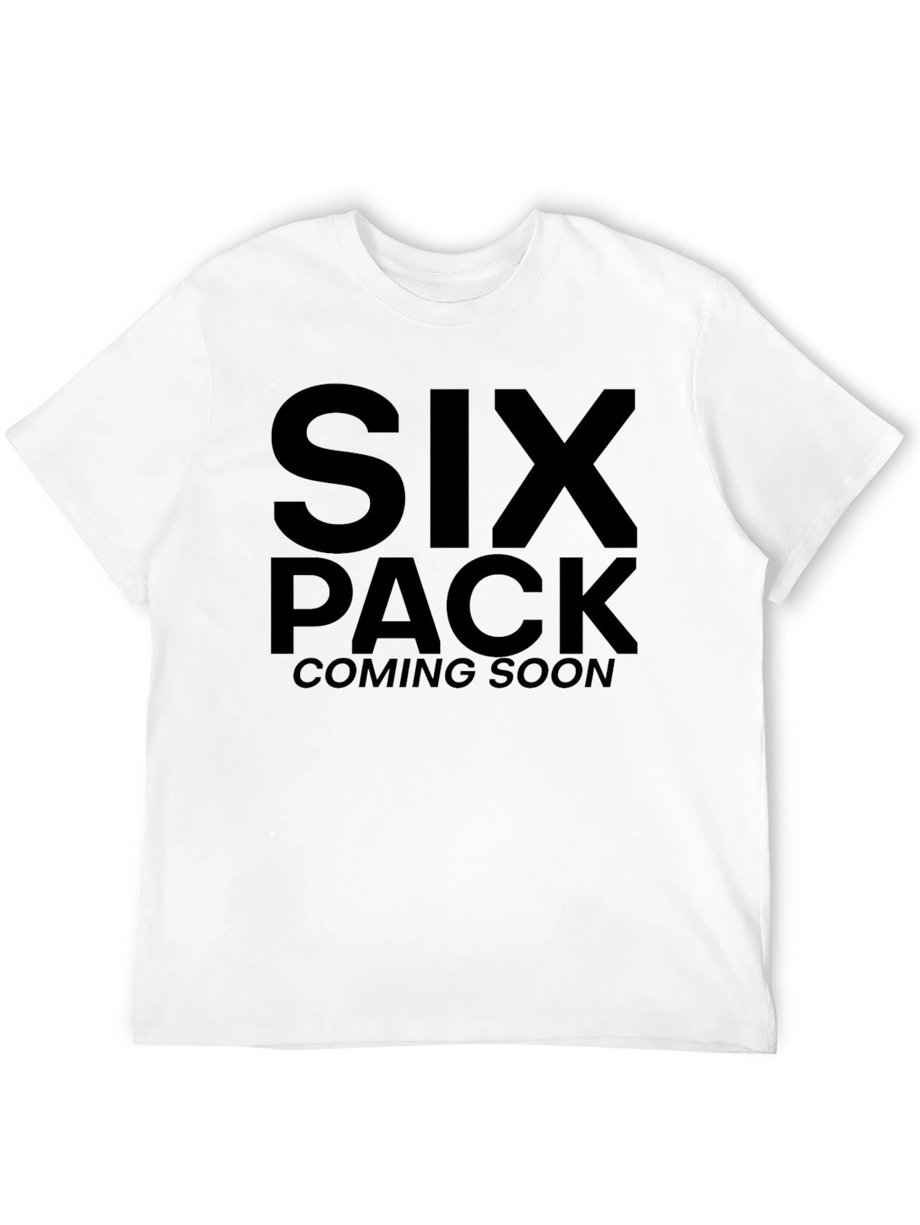 Black Six Pack Coming Soon T-Shirt view 12