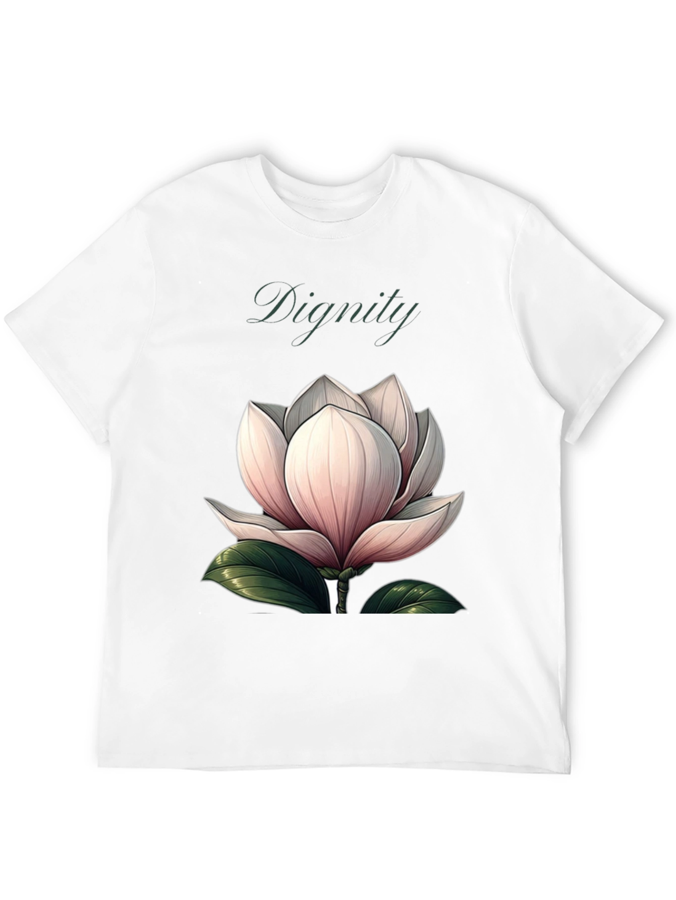 Black Dignity Floral Graphic Black T-Shirt view 12