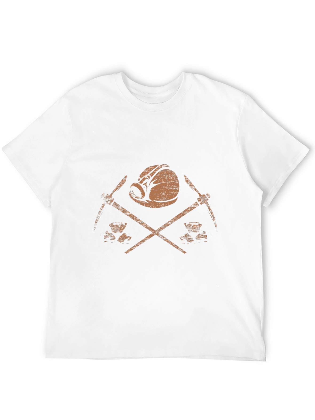 Black Vintage Miner Graphic T-Shirt - Coal Mining Tee view 12