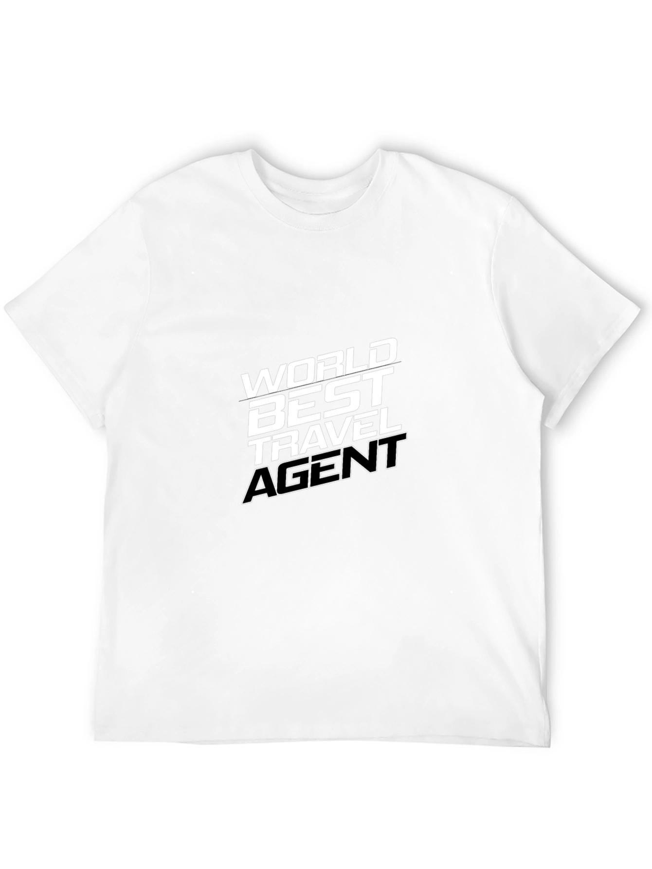Black World's Best Travel Agent T-Shirt view 12