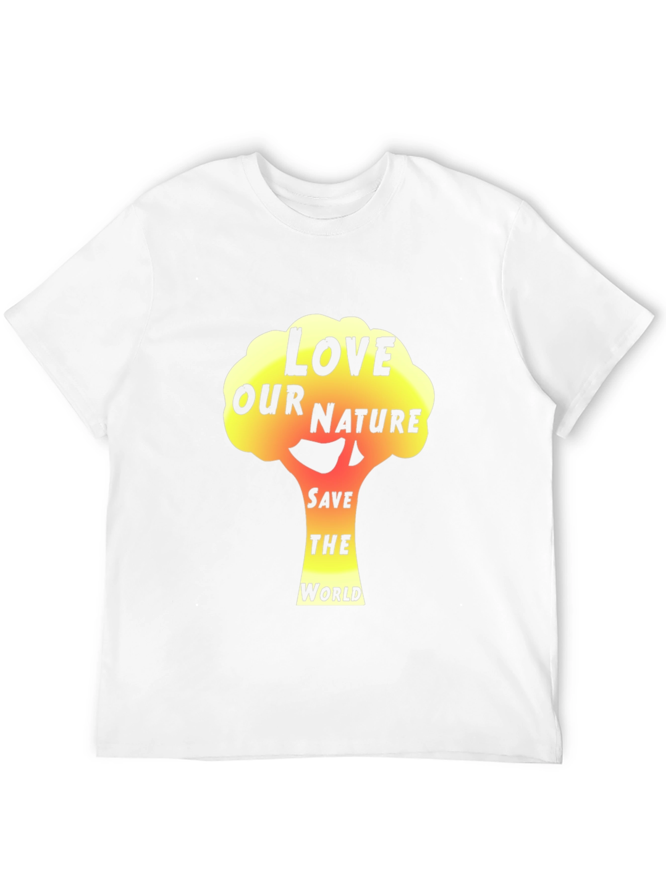 Black Love Nature Save World Graphic T-Shirt view 12