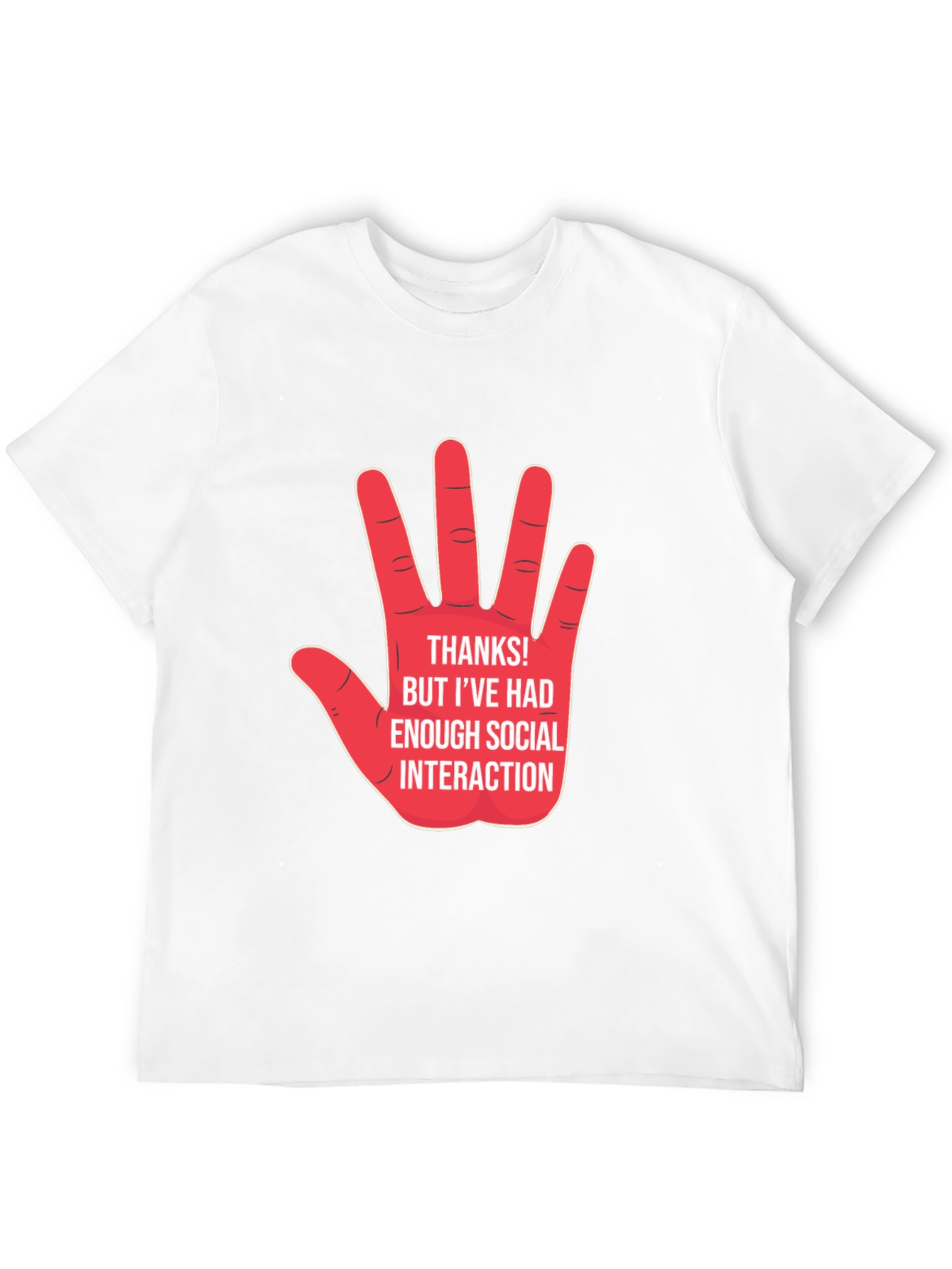 Black Socially Distant Graphic T-Shirt view 12