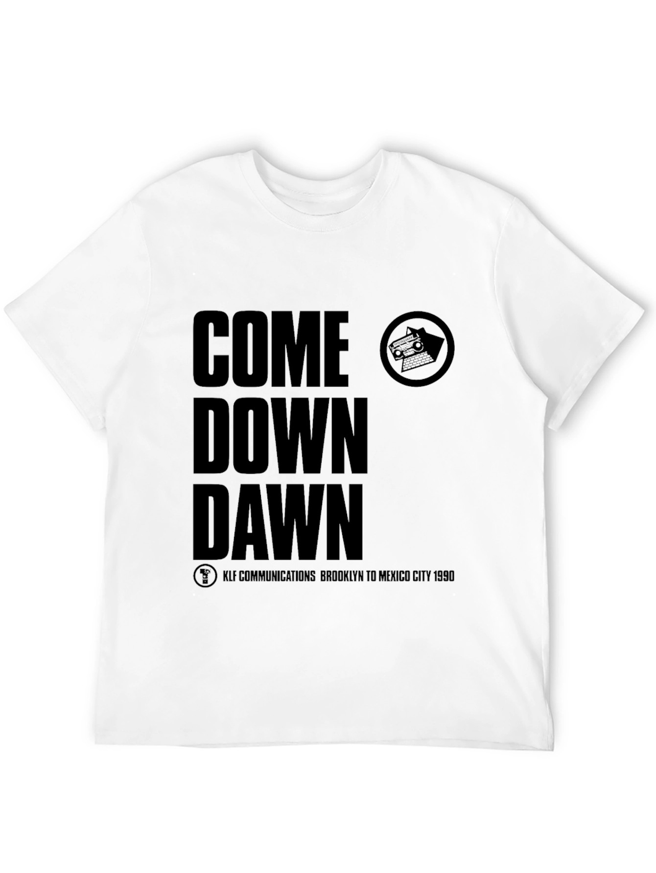 Black Come Down Dawn T-Shirt view 12