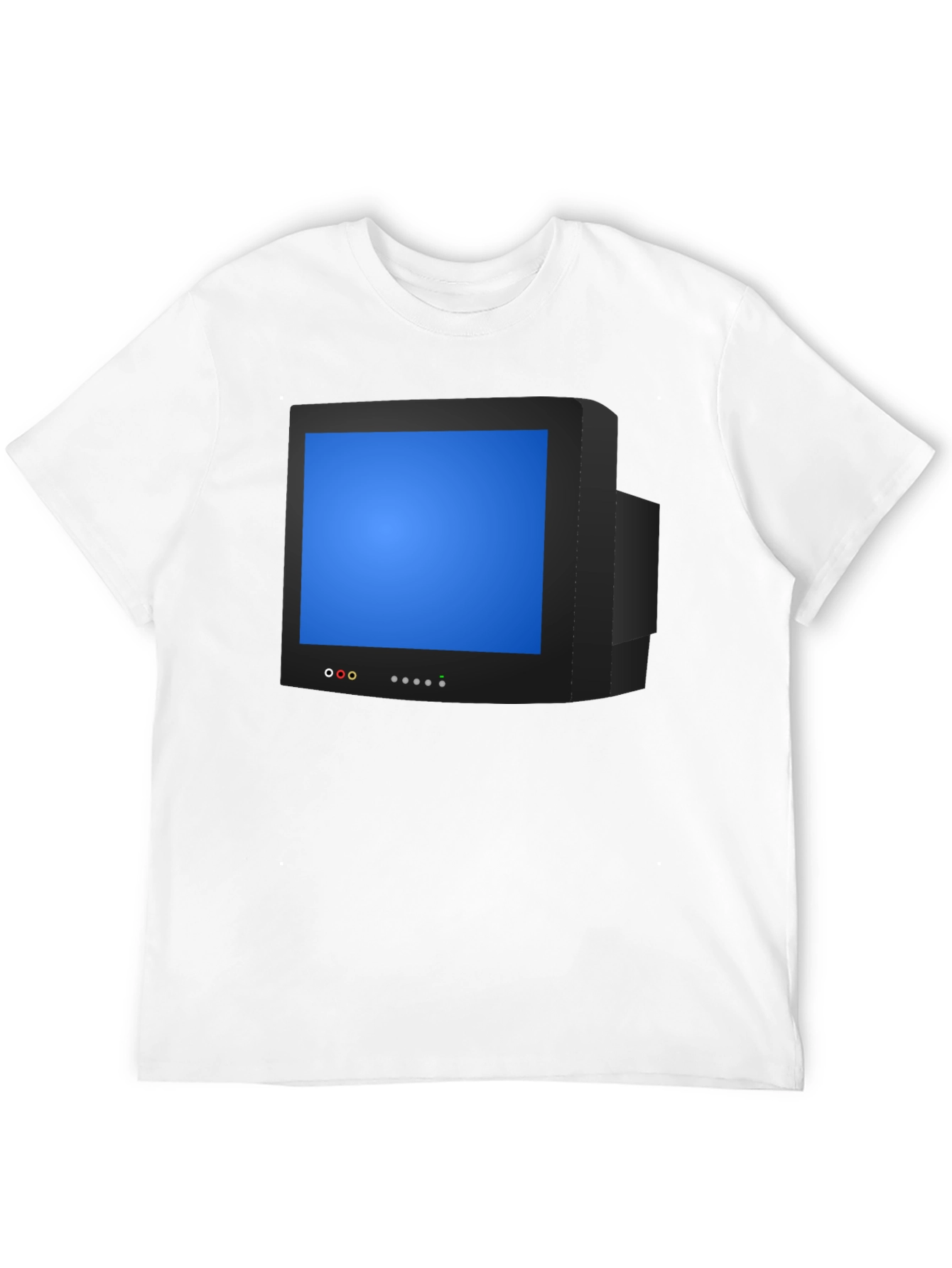 Black Retro TV Graphic Tee - Nostalgic Style view 12